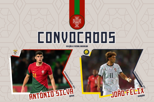 António Silva e João Félix convocados para a Seleção Nacional